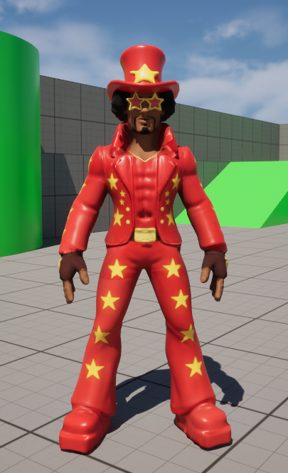 Metaverse Blockchain is creating a Figurine For Rock and Roll Hall of Fame Inductee Bootsy Collins Capture The Funk UEFN Game
